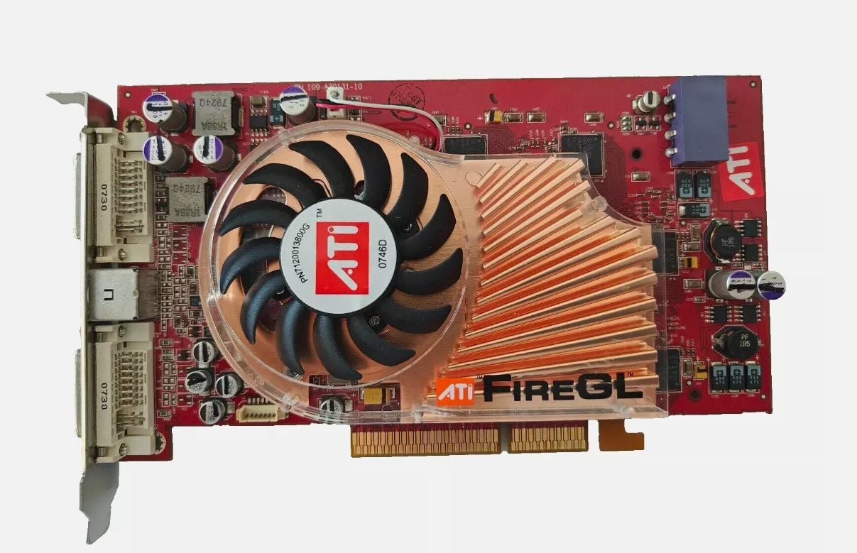 HP 404563-001 256MB ATI FireGL X3 AGP Video Card 377846-002