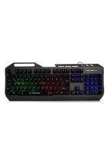 Rampage KB-R73 Gri/Siyah USB Aydınlatmalı Metal Kasa Q Oyuncu Klavye