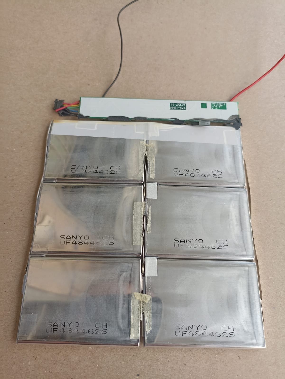 SANYO 3.7V UF484462S battery cell 484462 1700mah battery cell