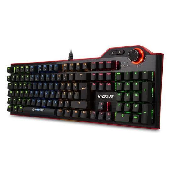 Rampage Hydra R6 Usb -Rgb- Aydınlatmalı Oyuncu Mekanik Klavye