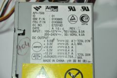 AcBel API-7506 01K9865 01K9866 E72018D 330W POWER SUPPLY