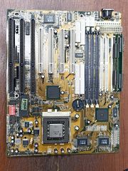 Intel PIIX4 82371AB Socket 7 AT isalı Motherboard