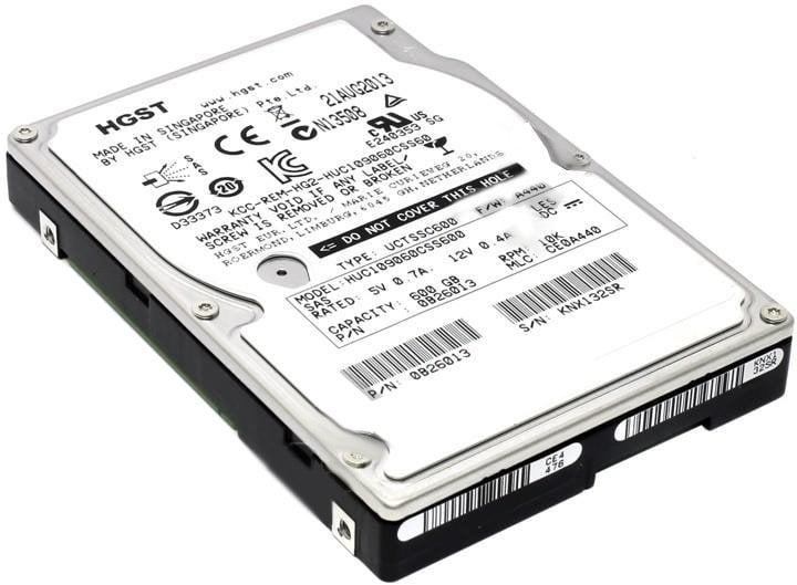 Hitachi HUC109060CSS600 600GB 6G 10K SAS 2.5 inch Hard Disk