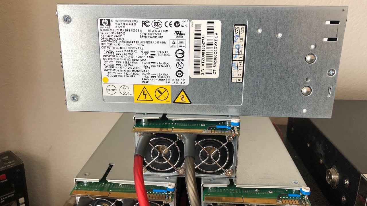 HP Model: DPS-800GB A HSTNS-PD05 Power Supply
