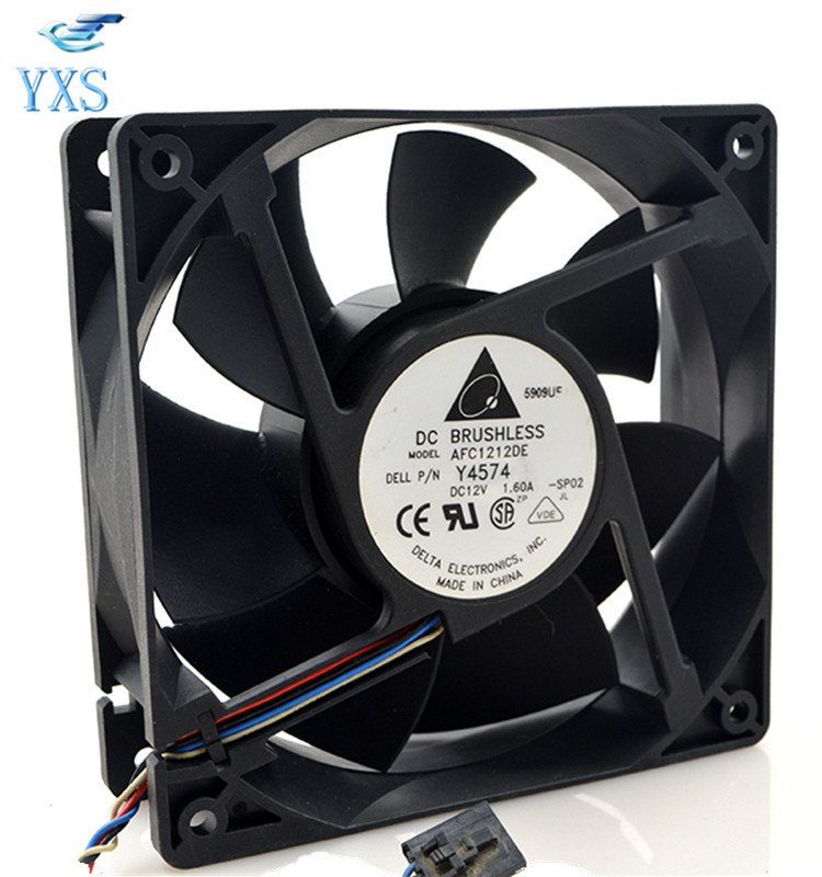 DELTA AFC1212DE 120mm x 38mm 12 VDC 1.60A FAN