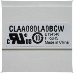 CPT 8.0 inch 800(RGB)×480 CLAA080LA0BCW Lcd Panel