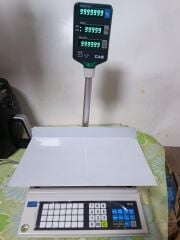 CAS AP ONAYLI 15 KG FİYAT HESAPLAMALI ELEKTRONİK TERAZİ
