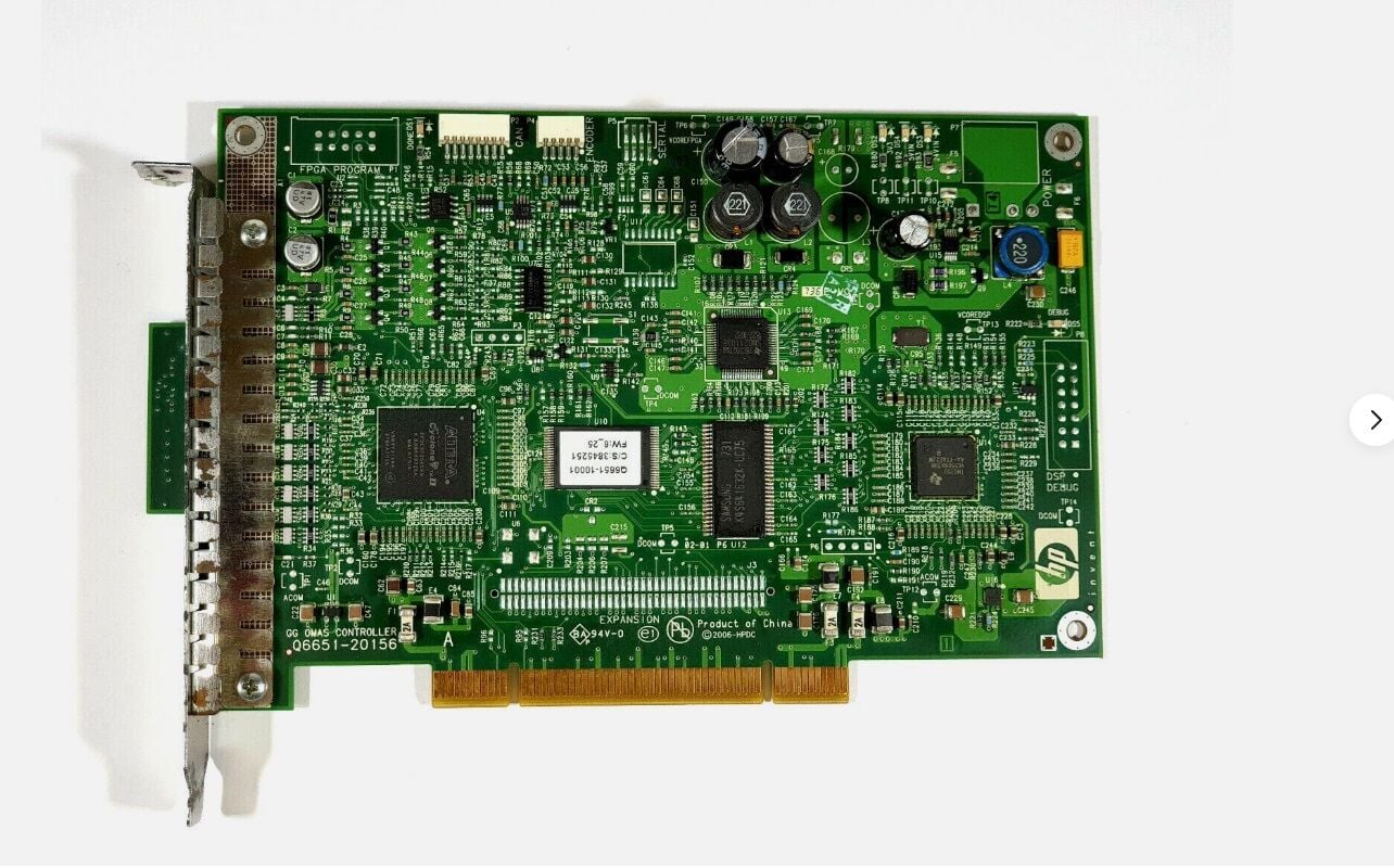 HP DesignJet Z6100 OMAS Controller Card - Q6651-60063 Q6651-60156 Q6651-60268