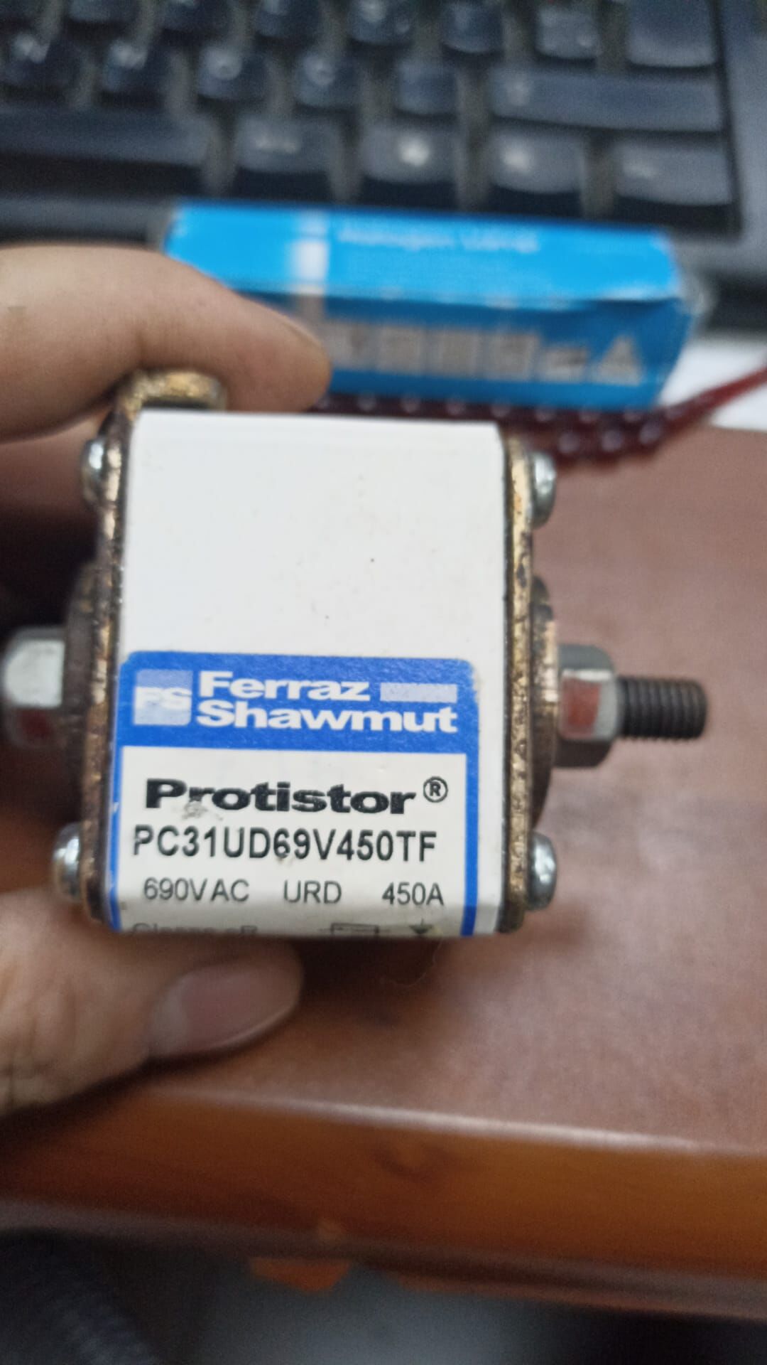 FERRAZ S300005 PC31UD69V450TF Fuse, 450A, 3PK