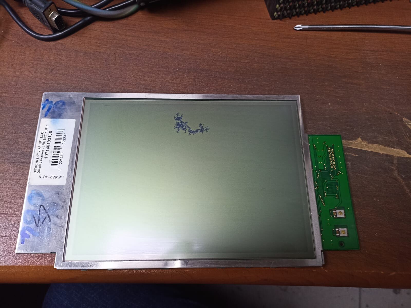 HITACHI 9'' LMG6821XUFR LCD PANEL