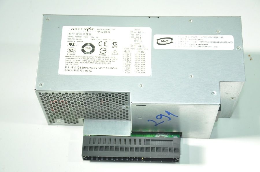 ARTESYN 7001087-Y000 39J4951 H86723 850W POWER SUPPLY