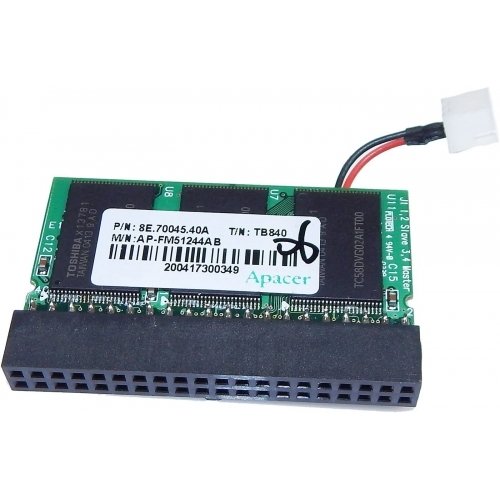 Apacer 512Mb 40 pin Endüstriyel Dikey DOM