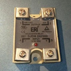ERI 001 SJDA 242500 240VAC 25A 3-32VDC SOLID STATE RELAY