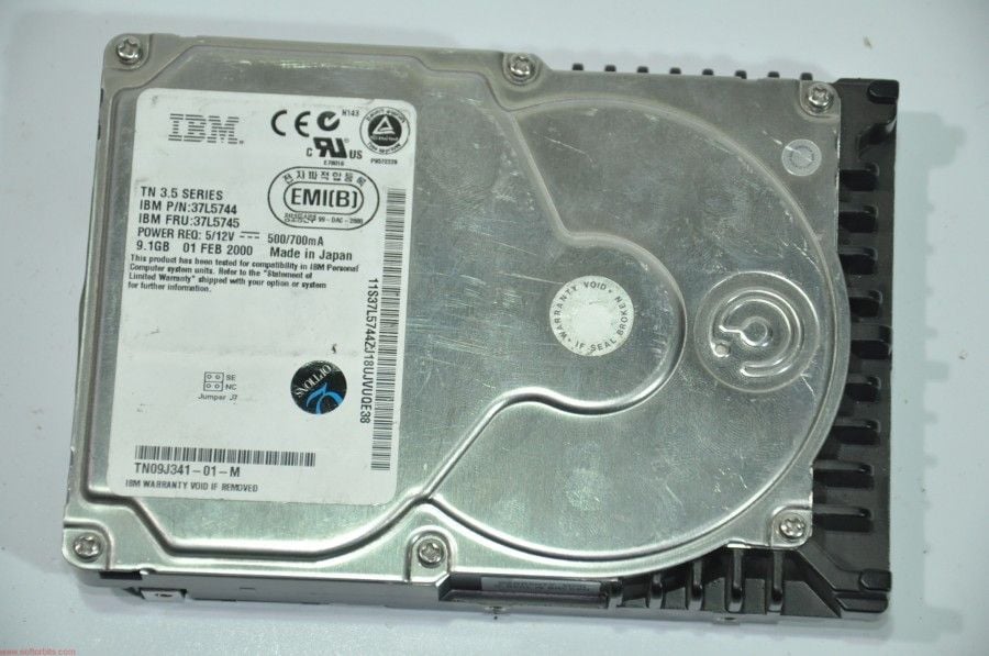 IBM 80 PIN 9.1GB 37L5744 37L5745 3.5'' 10000RPM SCSI HDD
