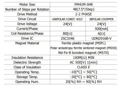 Step motor NMB PM42M-048-FED0 (24V için)