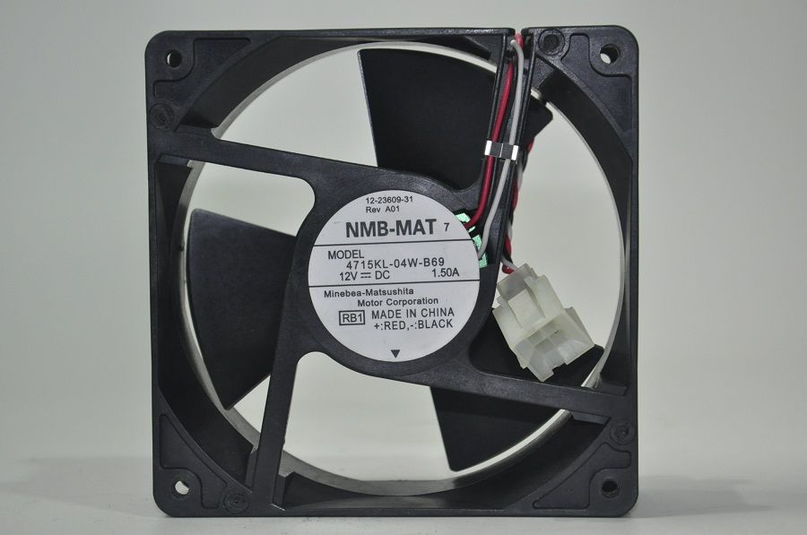 NMB 4715KL-04W-B69 12-23609-31 120x38 12 VDC 1.50A RB1 FAN