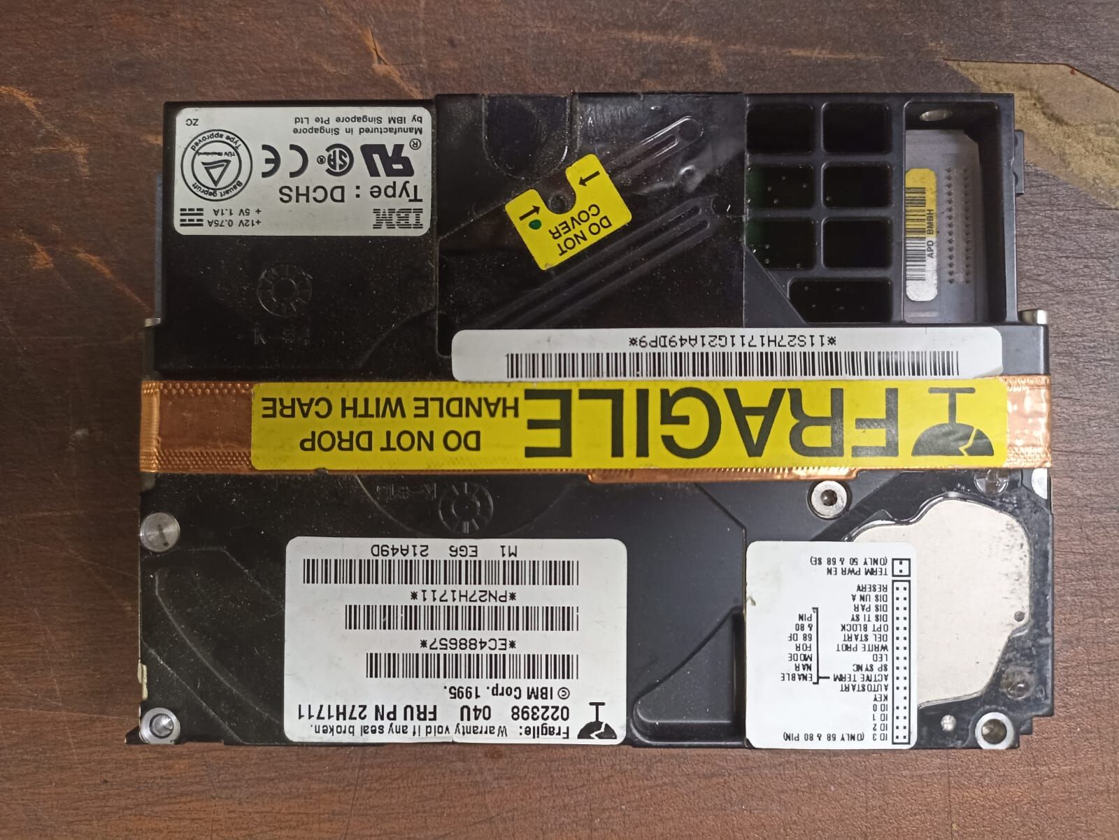 IBM 68 PIN 4GB 27H1711 ec488657 pn27h1711 3.5'' 7200RPM SCSI HDD