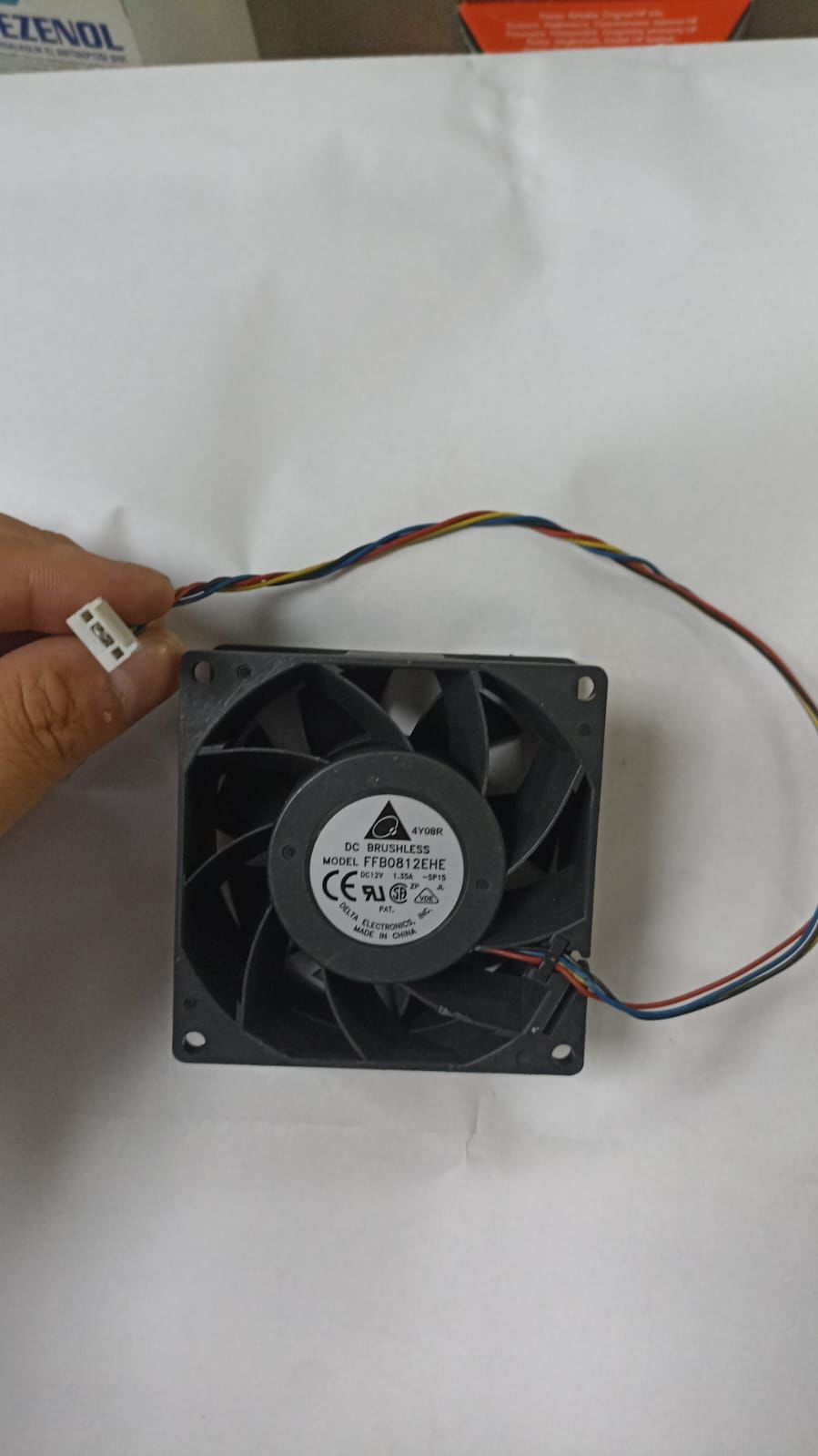 DELTA FFB0812EHE 80X39 12 VDC 1.35A FAN