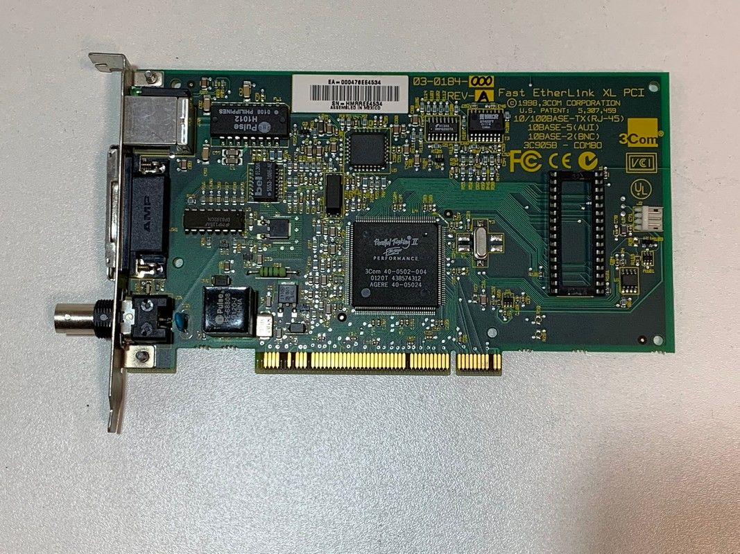 03-0184-000 - 3Com Ethernet Card 3C905B Combo BNC