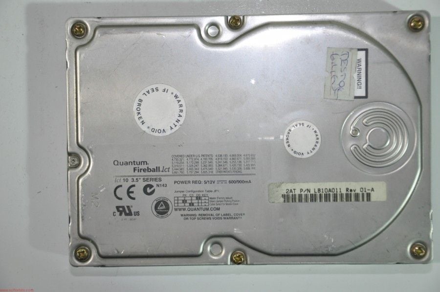 QUANTUM IDE 6.4GB LB10A011 3.5'' 5400RPM HDD