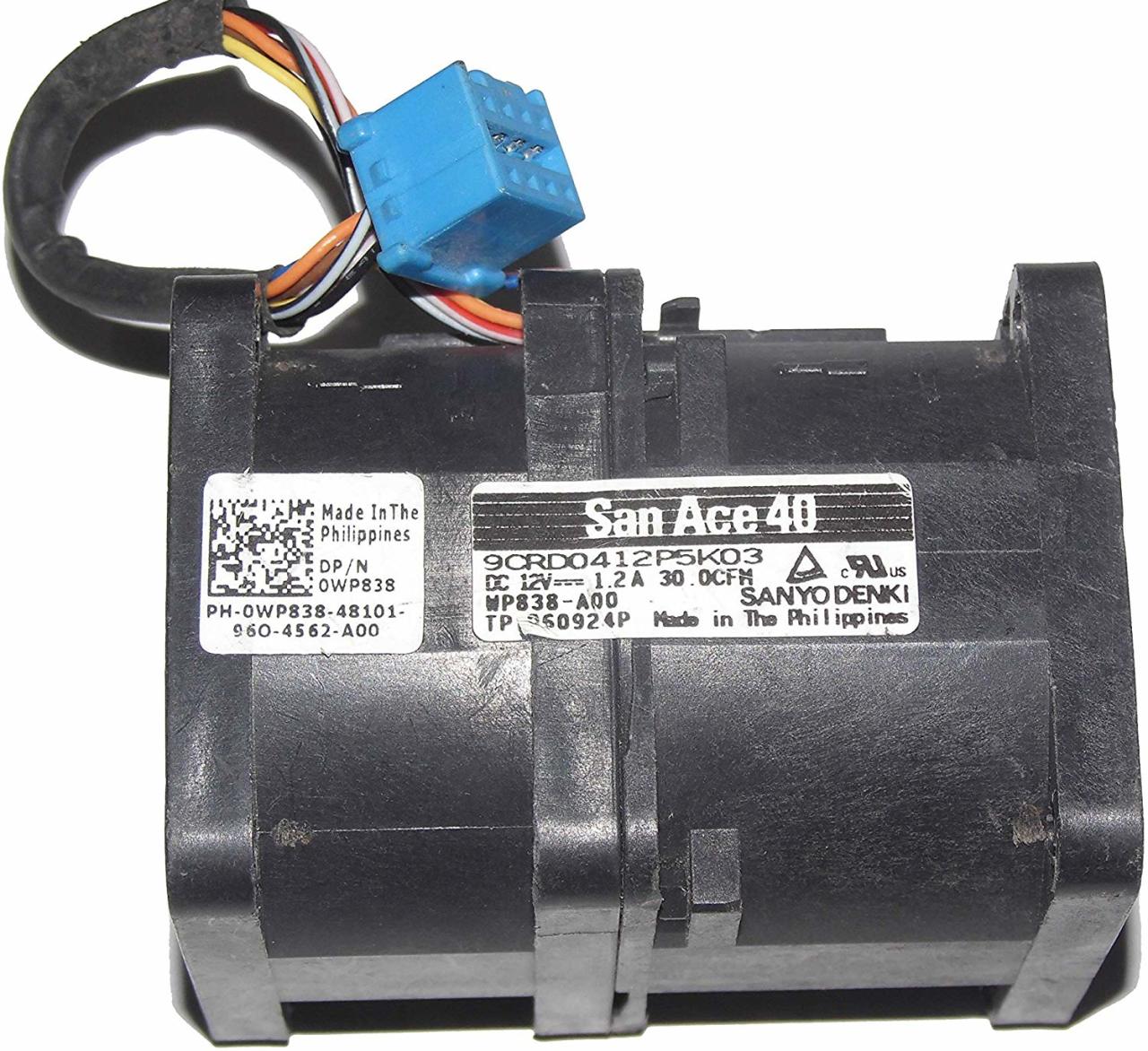 SANYO 4056 9CRD0412P5K03 12V 1.2A WP838 Server Fan