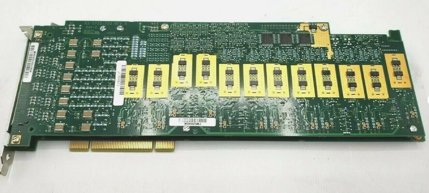 Dialogic D/120JCT-LS U 12 Port Analog Voice Fax Board 04-5494-001